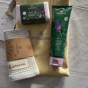 Arbonne Lavender calming mask gift set
